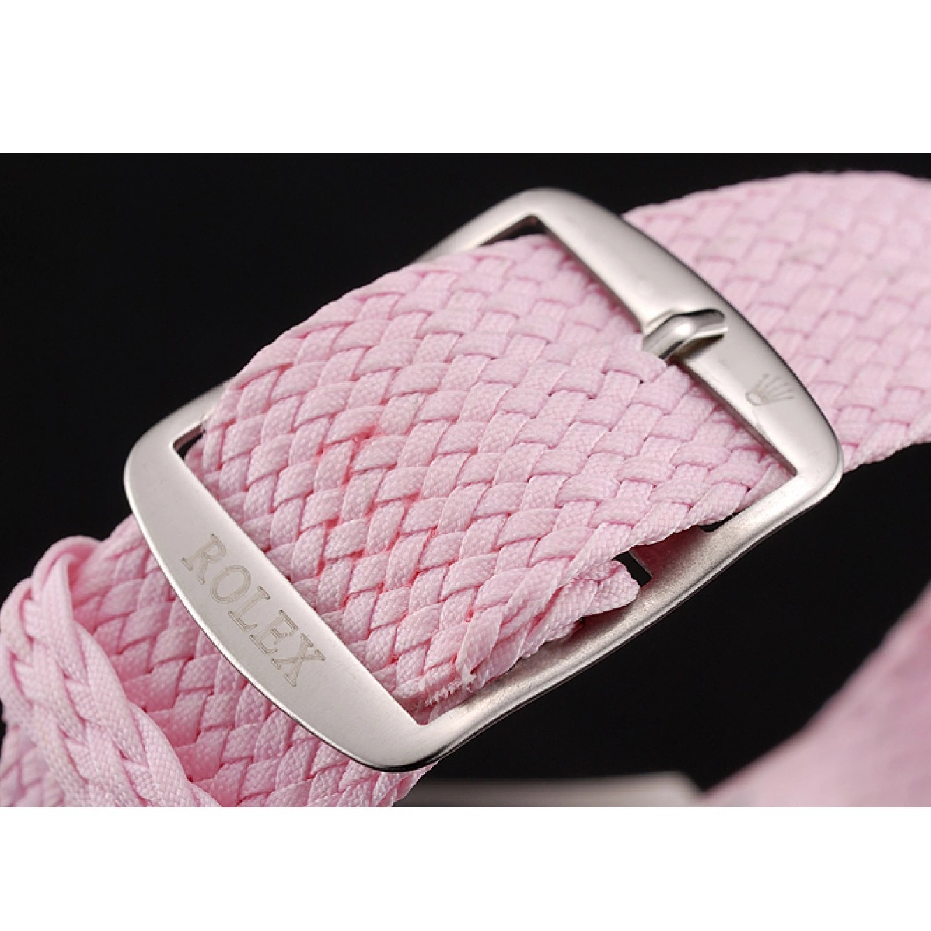 Good Copy Rolex Watches Rolex Submariner Bezel Bracelet Fabric Pink Pink Pink 1453866 Dial 0819